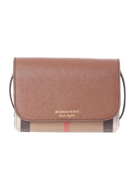 Burberry
Hamshire House checked shoulder bag