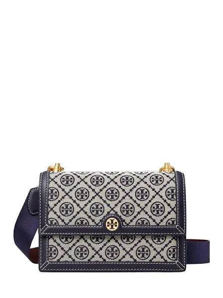 Tory Burch Women's T Monogram Jacquard Shoulder Bag