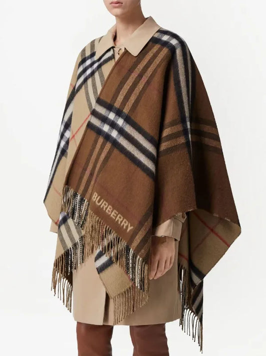 Burberry wool cashmere poncho
Burberry