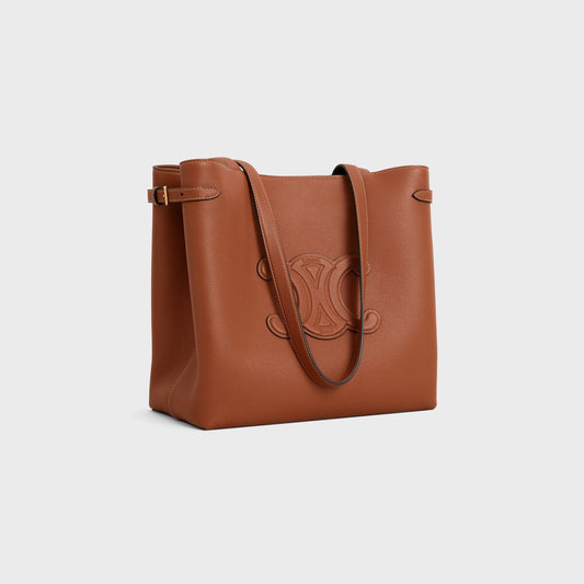 MEDIUM CABAS ANAÏS CUIR TRIOMPHE IN GRAINED CALFSKIN