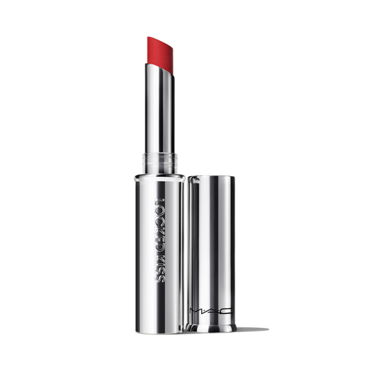 M·A·C LOCKED KISS 24HR LIPSTICK.        #Ruby true