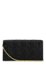 Wallet On Chain Baguette,Black Appa leather wallet
