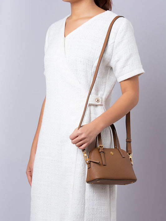 TORY BURCH
Emerson Dome Satchel Moose