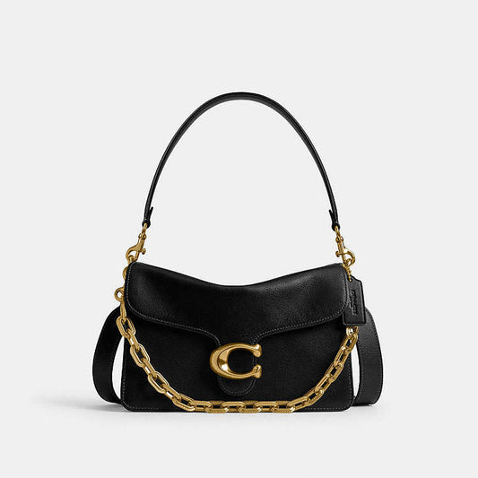 Chain Tabby Shoulder Bag
$270
Brass/Black