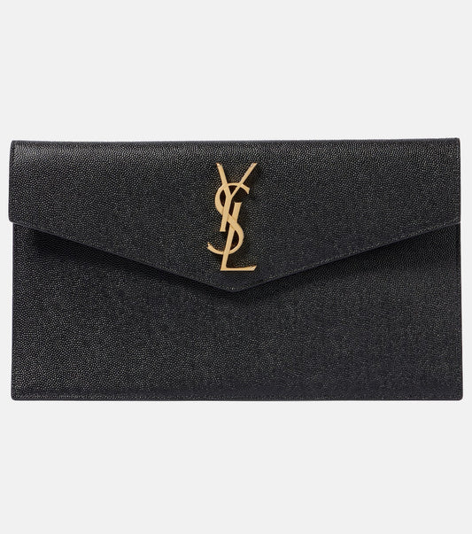 SAINT LAURENT
Uptown patent leather clutch