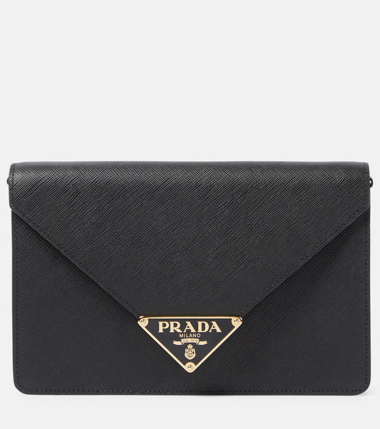 PRADA
Small leather crossbody bag