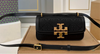 Tory Burch
small Eleanor T Monogram E/W shoulder bag
Black