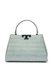 Eleanor Croc Embossed Leather Satchel
Tory Burch