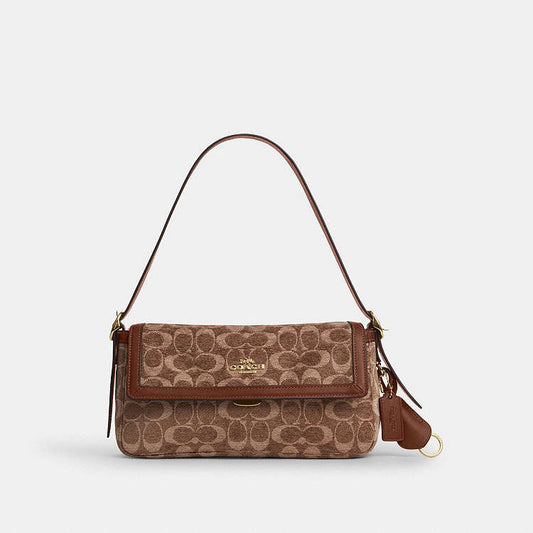 Etta Small Flap Shoulder Bag
In Signature Chenille