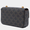 Celine
Celine Brown Triomphe Coated Canvas Claude Chain Shoulder Bag