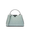 Eleanor Croc Embossed Leather Satchel
Tory Burch