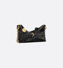 Diorstar Hobo Bag with Chain
Black Macrocannage Crinkled Calfskin