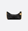 Diorstar Hobo Bag with Chain
Black Macrocannage Crinkled Calfskin