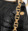 Diorstar Hobo Bag with Chain
Black Macrocannage Crinkled Calfskin