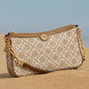 Tory Burch T Monogram Jacquard Studio Hazelnut