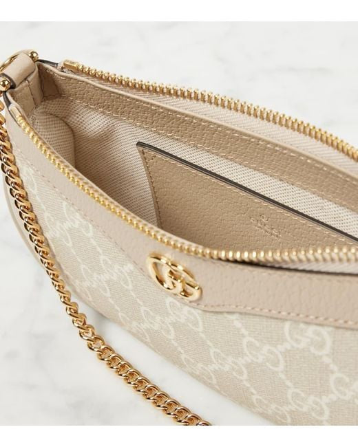 Gucci
Women's Natural Ophidia Mini Leather-Trimmed Shoulder Bag