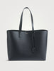 SAINT LAURENT
E/W YSL Leather Shopping Tote Bag