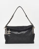 CHANEL
Black Quilted Lambskin Leather Small Ultimate Soft Bag