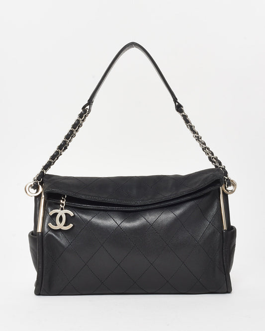 CHANEL
Black Quilted Lambskin Leather Small Ultimate Soft Bag