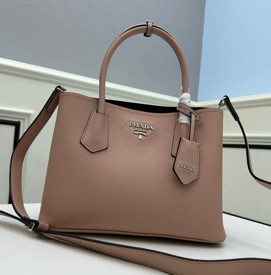 Prada Saffiano Double Tote Beige(sold out)
