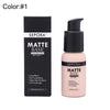 SEPORA 6 Colors Matte Liquid Foundation 30ml Oil Control Waterproof Full Coverage Facial Natural Concealer Base Makeup Cosmetics
